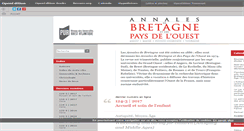 Desktop Screenshot of abpo.revues.org