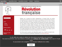 Tablet Screenshot of ahrf.revues.org
