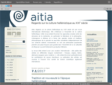 Tablet Screenshot of aitia.revues.org